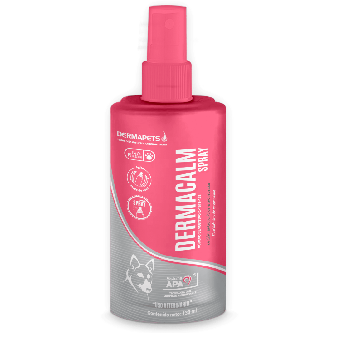 Dermacalm Loción Dermatológica 130ml - Pet's Pharma Dermacalm Loción Dermatológica 130ml - Pet's Pharma